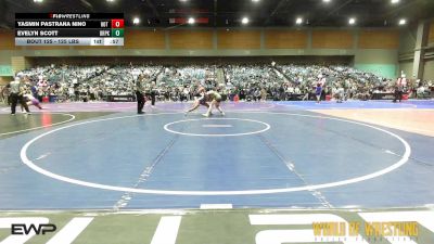 125 lbs 7th Place - Yasmin Pastrana Nino, Hot Shots Wrestling vs Evelyn Scott, Deer Park
