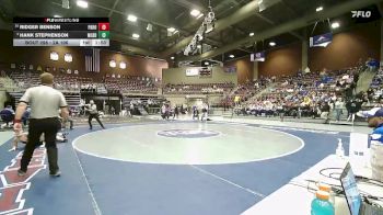 2A 106 lbs Semifinal - Hank Stephenson, Millard vs Ridger Benson, Parowan