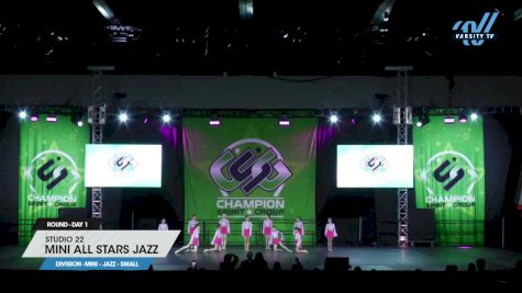 Studio 22 - Mini All Stars Jazz [2024 Mini - Jazz - Small Day 1] 2024 ASC Clash of the Titans Schaumburg & CSG Dance Grand Nationals