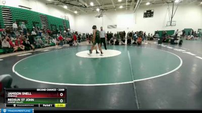 220B Round 1 - Jamison Snell, Pinedale vs Redsun St John, Lander Valley