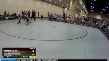 138 lbs Champ Round 1 (16 Team) - Sawyer Young, Bubbletown Mat Club vs Kolten Rhonemus, Delta Eagles