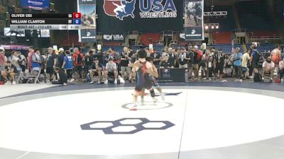 113 lbs Champ. Rd Of 64 - Oliver Oei, Georgia vs William Clanton, New York
