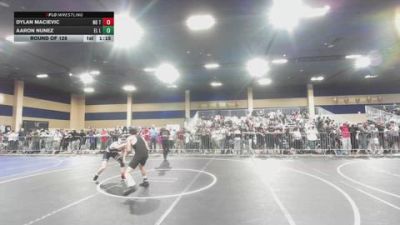 132 lbs Round Of 128 - Dylan Macievic, No Team vs Aaron Nunez, El Leon Wrestling Club