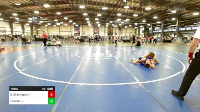 113 lbs Consi Of 32 #1 - Seamus Brannigan, CT vs Ian Keller, LA