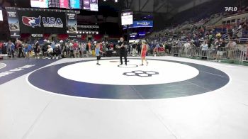 88 lbs Quarters - Shay Lundvall, IA vs Leo Murillo, PA