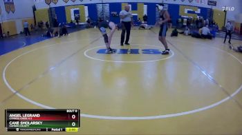 132 Gold Round 4 - ANGEL LEGRAND, Cypress Creek H S vs Cane Smolarsky, Camden County