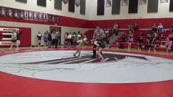120 lbs Semifinal - Sophia Egan, Oelwein vs Alivia Woodring, Sumner-Fredericksburg
