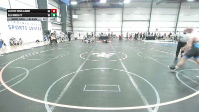 195 lbs Round Of 16 - Jaron Molgard, MA vs Eli Knight, WV