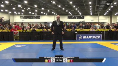 Ivaniel Cavalcante De Oliveira vs Wanki Chae 2025 World Master IBJJF Jiu-Jitsu Championship