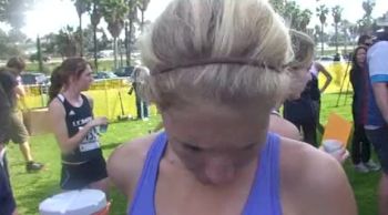 Molly Grabill, 2nd place Junior Girls - 2011 USATF Cross Country Championships