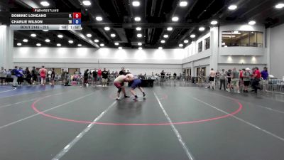 215 lbs Quarters - Dominic Longano, FL vs Charlie Wilson, TN