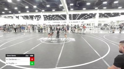 54 lbs Consolation - Hazel Cardenas, Outlaws WC vs Ava Trujillo, Top Rank