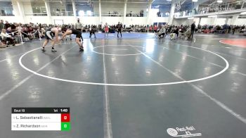 182 lbs Round Of 32 - Luciano Sebastianelli, Wayland vs Zachary Richardson, Saint John's Prep