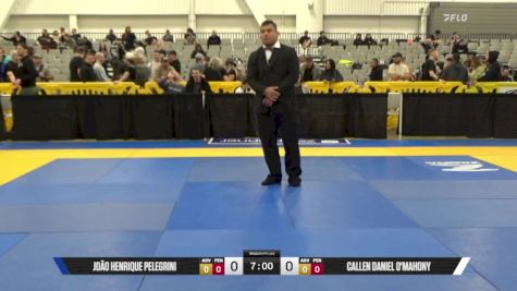 Callen Daniel O'Mahony vs João Henrique Pelegrini 2025 World IBJJF Jiu-Jitsu No-Gi Championship