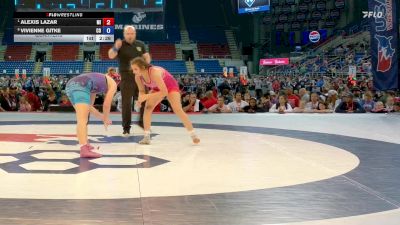 140 lbs Quarters - Alexis Lazar, MI vs Vivienne Gitke, CO