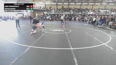 113 lbs Consi Of 4 - Jude Grammatico, Fairfield Warde vs Devon Mateo, West Springfield