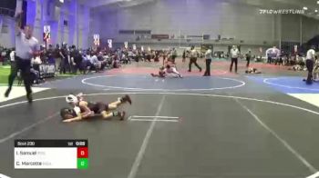 54 lbs Consolation - Iyla Samuel, Pride WC vs Cael Marcotte, Socal Grappling Club