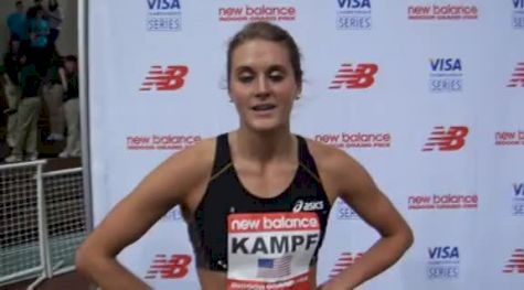 Heather Kampf after 800 2011 NB Grand Prix