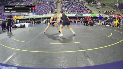 160 lbs 2nd Wrestleback (16 Team) - Bo Geibe, Indiana Tech vs Darby Weidl, Ottawa University
