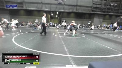 Round 1 - Graisyn Hopkins, WTC vs Westin Winterscheidt, Clearwater Youth