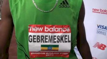 Dejen Gebremeskel 1st 3k 2011 NB Grand Prix (w: 1 shoe)