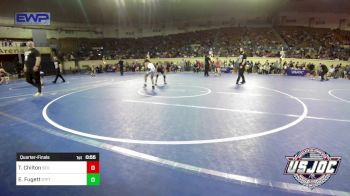 67 lbs Quarterfinal - Trevor Chilton, SEO Wrestling Club vs Elias Fugett, Standfast