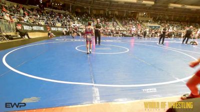 70 lbs 2nd Place - Rudy McAllister, Juggernaut Wrestling Club vs Jaxtin Gonzales, Steel City Reloaded