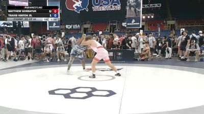 215 lbs Champ. Rd Of 64 - Matthew Gorbatuk, New Jersey vs Travis Hinton Jr., Illinois