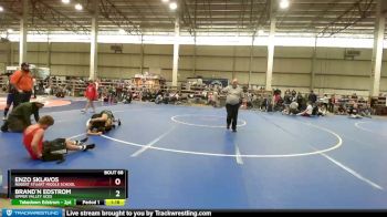 85 lbs Champ. Round 3 - Enzo Sklavos, Robert Stuart Middle School vs Brand`n Edstrom, Upper Valley Aces