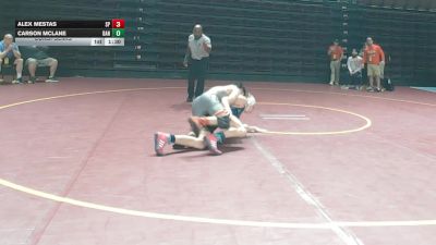 126 lbs Consolation - Alex Mestas, South Pointe vs Carson McLane, D.W. Daniel