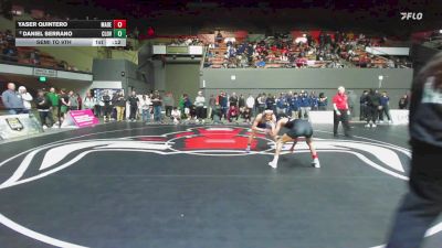 106 lbs Semi To 9th - Yaser Quintero, Madera vs Daniel Serrano, Clovis East