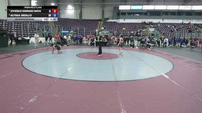 103 lbs Quarterfinal - Joycedeliz Rodriguez Santia, Elmira College vs Alyssa Sedillo, D`Youville