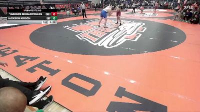 285 lbs Champ. Round 2 - Markos Mihalopoulos, Wisconsin - Lacrosse vs Jackson Kirsch, Wisconsin - Platteville