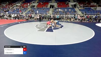 132 lbs Rnd Of 64 - Roman Stewart, MO vs Jean Paul Bonnette, NJ