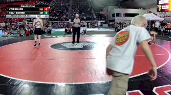 6A 157 lbs Cons. Round 2 - Noah Doster, Capital vs Kyle Miller, Post Falls