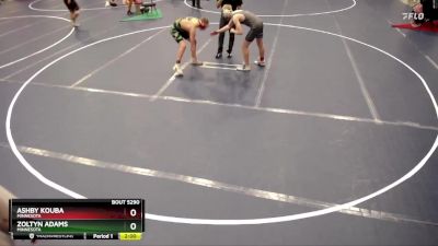 149 lbs Cons. Round 2 - Zoltyn Adams, Minnesota vs Ashby Kouba, Minnesota