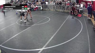 144 lbs Champ. Round 2 - Jose Garcia, Desert Oasis vs Thomas Paxton, Cimarron Memorial