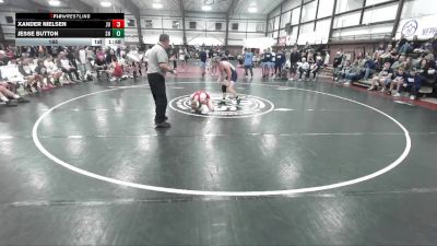 165 lbs Round 2 (8 Team) - Xander Nielsen, Juab vs Jesse Button, Salem Hills