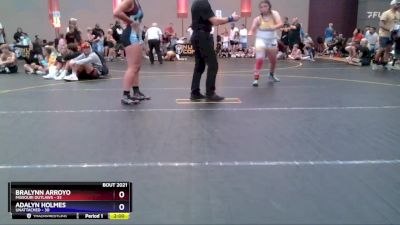 150/170 Round 2 - Bralynn Arroyo, Missouri Outlaws vs Adalyn Holmes, Unattached