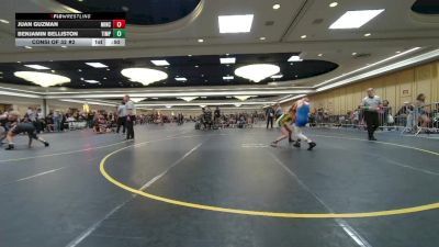 120 lbs Consi Of 32 #2 - Juan Guzman, Minco vs Benjamin Belliston, Timpanogos