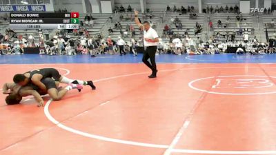138 lbs Round Of 64 - Donald Bowie, Indiana Outlaws Black - HSB vs Ryan Morgan Jr., Southern Roots - HSB