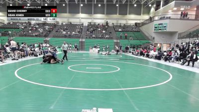 215 lbs Round 1 (16 Team) - David Cherry, Rockdale County vs Sean Jones, West Forsyth