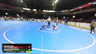 83-88 lbs Round 5 - Harlyn Whitehead, Chain Wrestling vs LaNiyah Lehi, Tuba City Boarding School