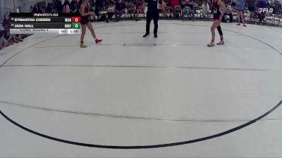 117 lbs Cons. Round 4 - Jada Hall, Lyons Decatur Northeast Wrestling vs Symantha Cherek, Nebraska Wrestling Academy