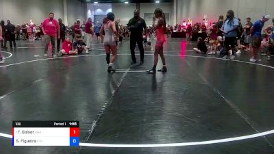106 lbs Quarterfinal - Taniyah Goiser, Unattached vs Sheyla Figueira, Florida