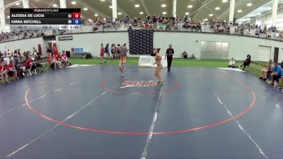 105 lbs Alessia De Lucia, New Jersey vs Kirra Mitchell, Georgia
