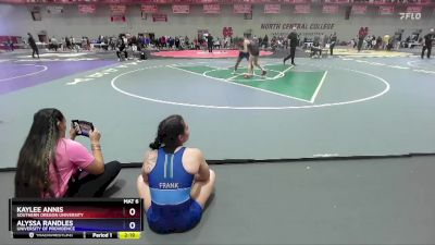 124 A Champ. Round 1 - Kaylee Annis, Southern Oregon University vs Alyssa Randles, University Of Providence