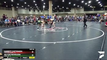 126 lbs Round 1 (32 Team) - Garrett Chittengen, Assassins Green vs Peyton Nicholson, Level Up