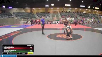 197 lbs Round 3 (4 Team) - Emmitt Gibson, Roseburg vs Uriah Subia, Sandy