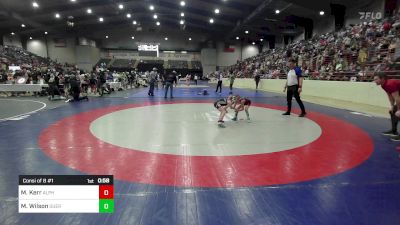 60 lbs Consi Of 8 #1 - Mia Kerr, Alpha Wrestling Club vs Michael Wilson, Guerrilla Wrestling Academy